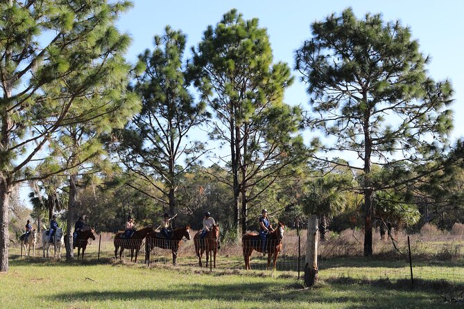 1 Hour Guided Horseback Trail Ride Rock Springs Run State Reserve - Following the old road to Ethel