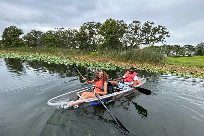 2-Hour Clear Kayak and Paddleboard(SUP) Rental in Orlando - Choosing between a clear kayak and a paddleboard