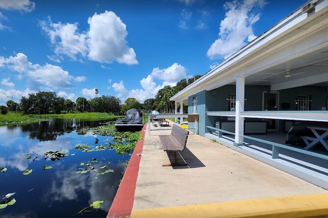 Central Florida's Airboat Rides - On the boat through bulrushes and quiet channels