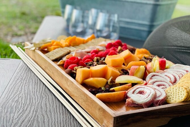 Champagne and Charcuterie Sunset Trail Ride - Riding Through Lake Louisa’s Rolling Trails