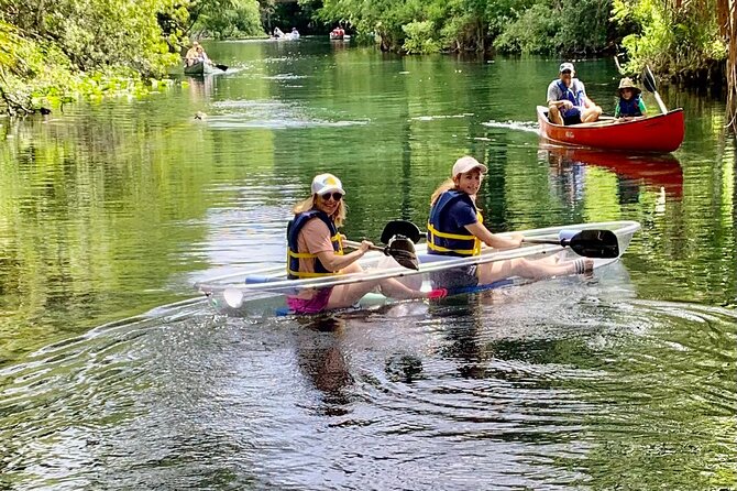 Clear Canoeing and Wildlife Sightseeing at Silver Springs - Clear canoes turn the spring into an aquarium