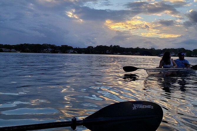 Clear Kayak Sunset Tour through The Winter Park Chain of Lakes - Open water, wildlife, and the changing evening light