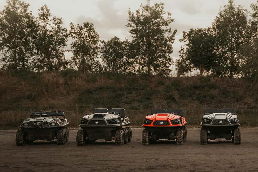 Clermont: Revolution Off Road Mucky Duck ATV Experience - Taking the wheel of an 8-wheel amphibious ATV