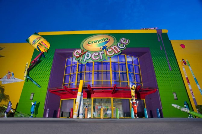 Crayola Experience Orlando Ticket - The two-story Color Playground
