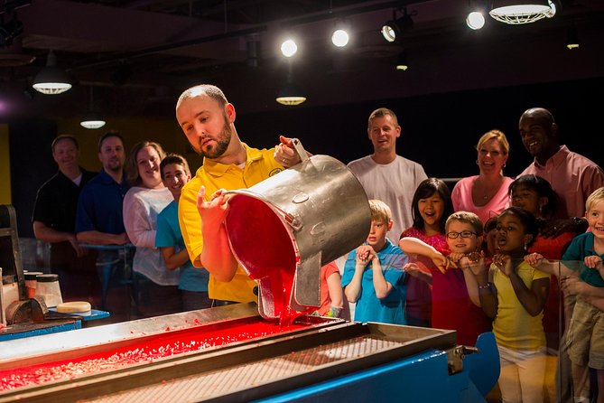 Crayola Experience Orlando Ticket - The crayon-making process, from color to label
