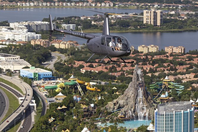 Day Flight 48 Miles Helicopter Tour over Theme Parks & Downtown - Key points to know before takeoff