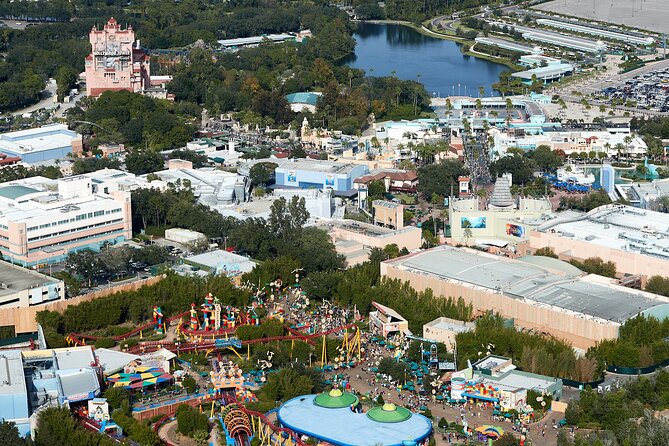 Day Flight 48 Miles Helicopter Tour over Theme Parks & Downtown - Downtown Orlando from the air