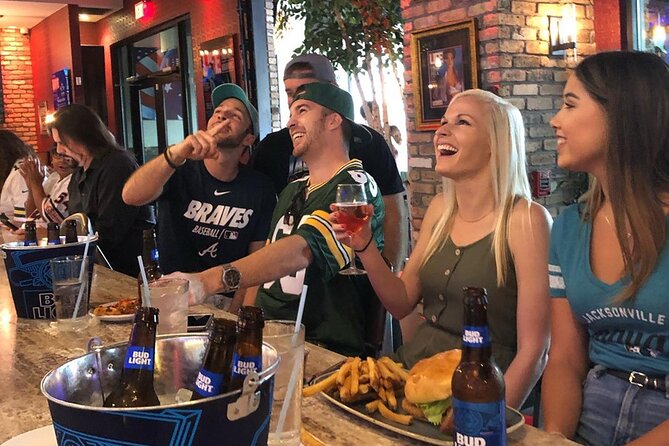 Dollar Off Drinks Card: Orlando - The listed stops are planning areas, not a fixed tour