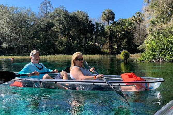 Glass Bottom Kayak Eco Tour through Rainbow Springs - Who should book this Rainbow Springs paddle?