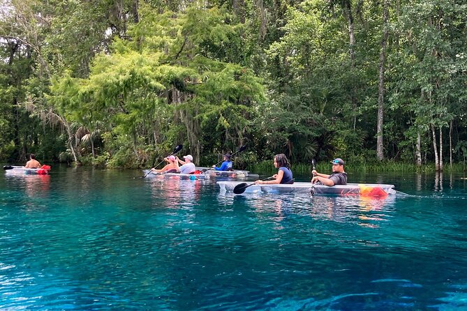 Glass Bottom Kayak Tours of Silver Springs - What the $84 price really covers