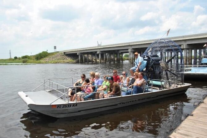 Kennedy Space Center with Airboat Ride Swamp Boat - Kennedy Space Center: Atlantis is the emotional centerpiece