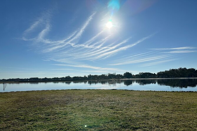 Kissimmee and St. Cloud Beach Tour on All Electric Trike (4 hrs.) - Riding to the pavilion for a 360-degree lake view