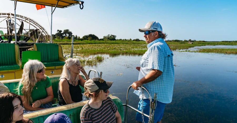 Kissimmee: Everglades Airboat Adventure Tour - Leaving Kissimmee for Shingle Creek