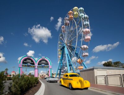 Old Town Ferris Wheel, Attractions, and Dinner