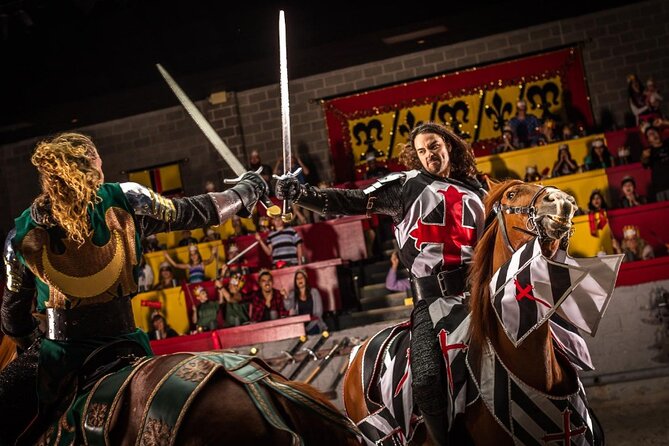 Medieval Times Dinner Show in Orlando - Eating a four-course feast without utensils