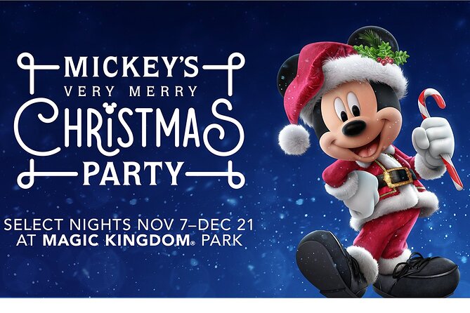 Mickey's Very Merry Christmas Party at the Magic Kingdom - A five-hour Christmas night inside Magic Kingdom
