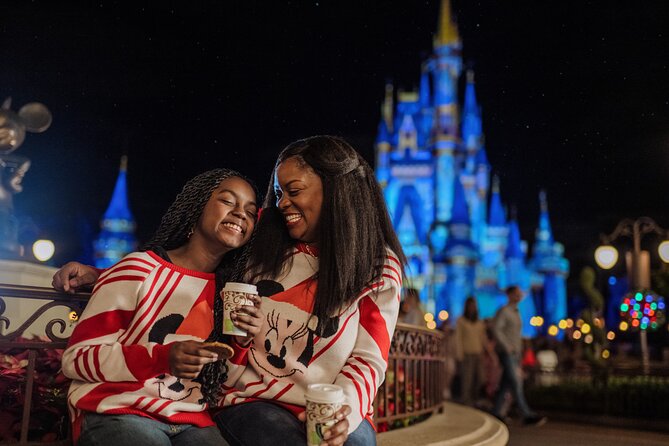 Mickey's Very Merry Christmas Party at the Magic Kingdom - Main Street, U.S.A. sets the Christmas mood