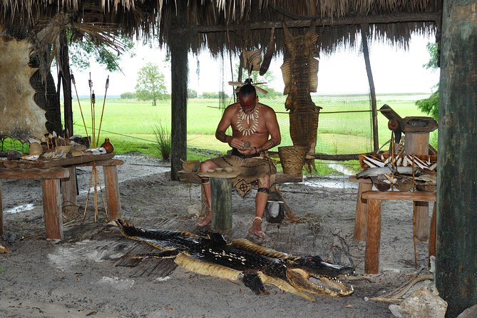 One-Hour Airboat Ride Near Orlando - The Native American Village and its cultural displays