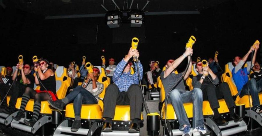 Orlando: 7-D Dark Ride Entry Ticket - What the 7-D format actually feels like
