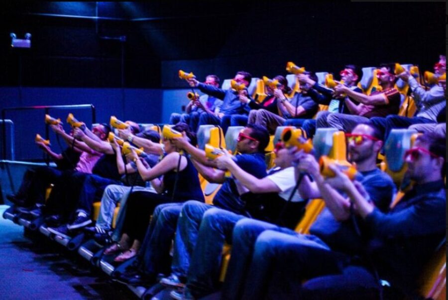 Orlando: 7-D Dark Ride Entry Ticket - Fighting zombies and robots from your seat