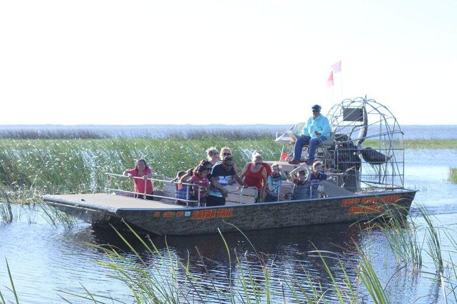 Orlando: Airboat Ride Tour with Hotel Pickup - Exploring the airboat park after the ride
