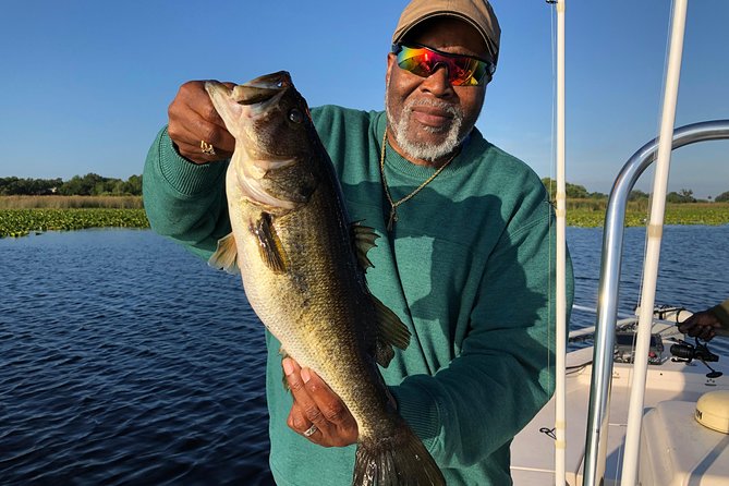 Orlando Bass Fishing Guide near iDrive - Meeting at R.D. Keene Park