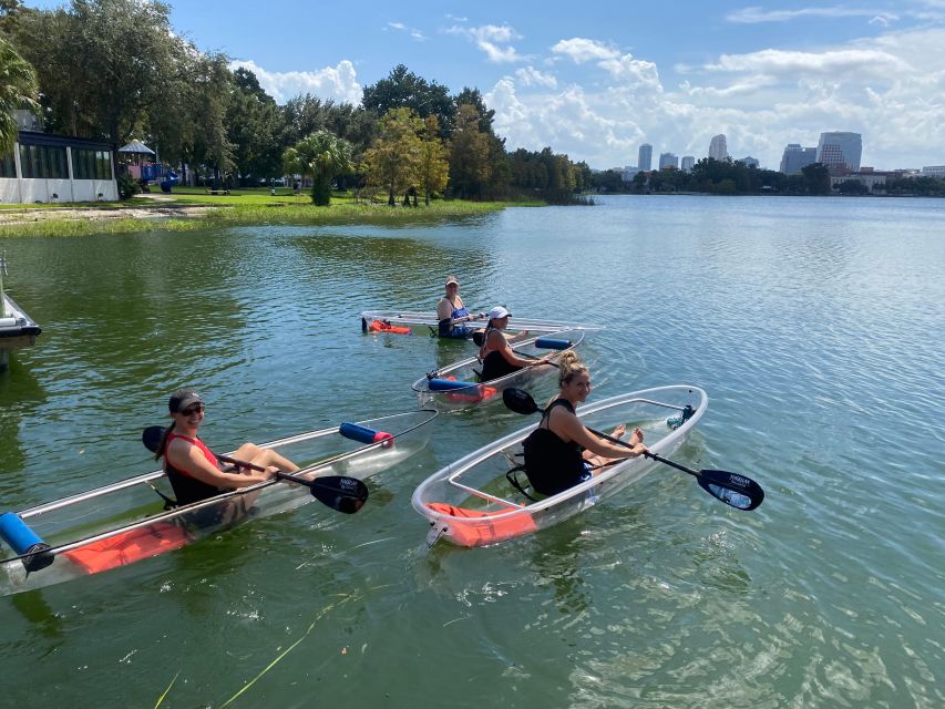 Orlando: Clear Kayak and Paddleboard 2-Hour Rental - Starting at the Lake Ivanhoe boat ramp