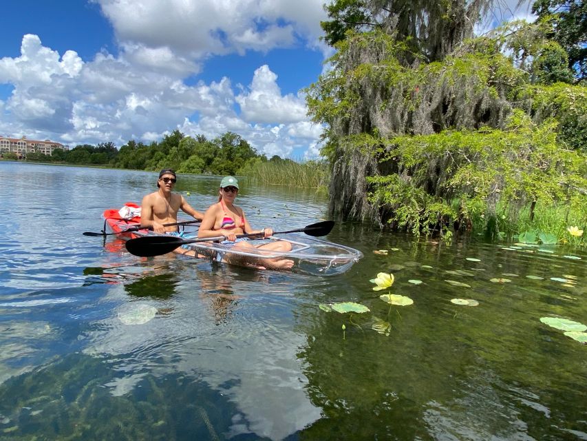 Orlando: Clear Kayak and Paddleboard 2-Hour Rental - The front lake and Orlando’s skyline