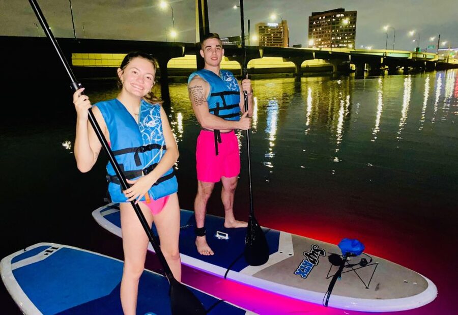Orlando: Date Night LED Night Glow Tour with Sparkling Wine - Why This Lake Ivanhoe Paddle Feels Different