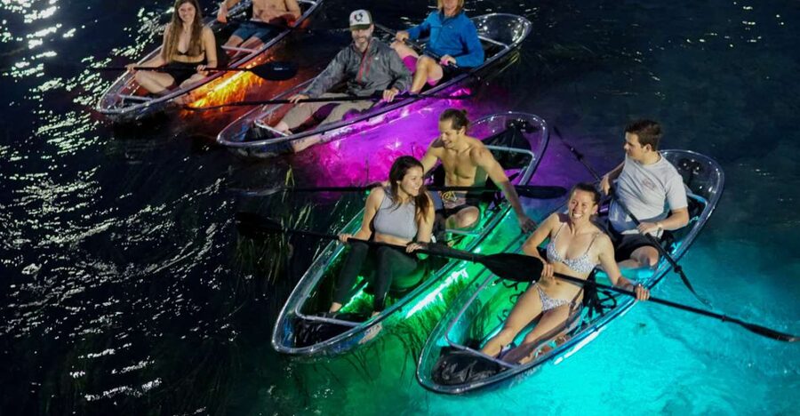 Orlando: Date Night LED Night Glow Tour with Sparkling Wine - Learning to Paddle Without Pressure