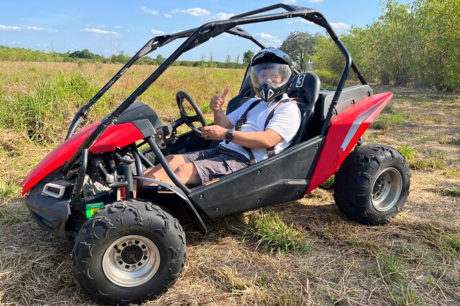 Orlando: Dune Buggy Tour - Sharing a buggy and learning the controls