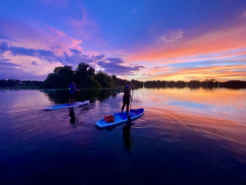 Orlando: Sunset Clear Kayak or Paddleboard in Paradise Tour - What you see from Lake Ivanhoe