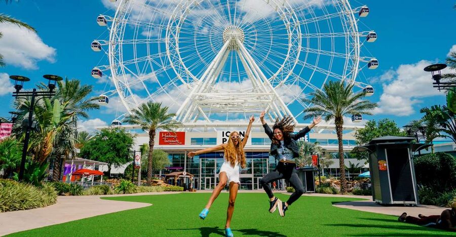 Orlando: The Orlando Eye with Optional Attraction Tickets - Inside the clear, air-conditioned capsule
