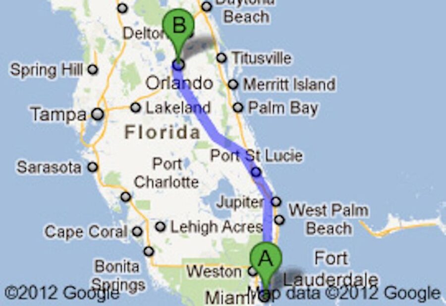 Orlando to Miami Shuttle: One-Way Trip - Choosing your Miami drop-off