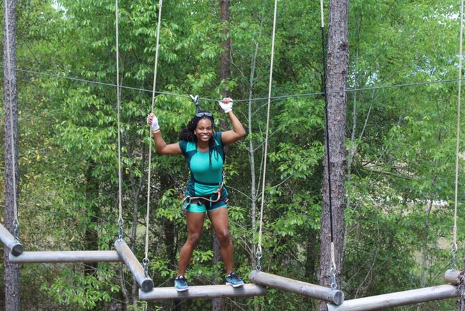 Orlando Tree Trek Adventure Park - Arrival, harness, and the first practice course