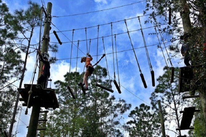 Orlando Tree Trek Adventure Park - Six courses from 10 to 50 feet high