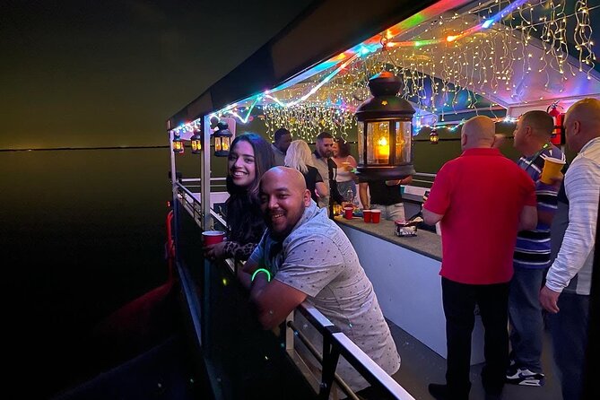 Riverboat Sunset Cruise in St Cloud - The covered deck is a practical Florida advantage