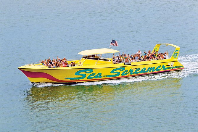Sea Screamer Boat Cruise in Clearwater Beach with Transport - Weather can change the schedule