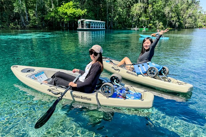 Silver Springs - Glass Bottom Kayak Rental - Following the Ft King Paddle Loop