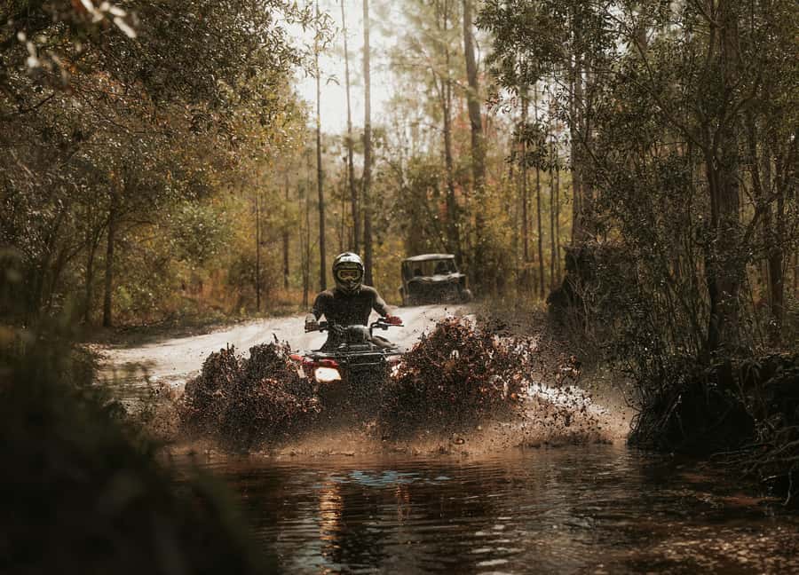 Single-seat ATV Adventure - 1 Hour - The safety briefing sets the tone