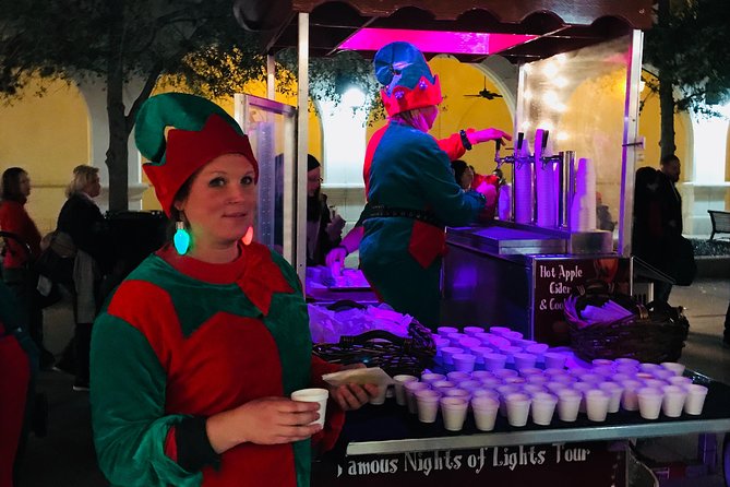 St. Augustine Nights of Lights Celebration from Orlando - Cider, Cookies, and Dinner Plans