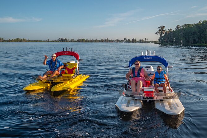 Tour of Lakes Escape by Personal Catamaran - What $95 gets you